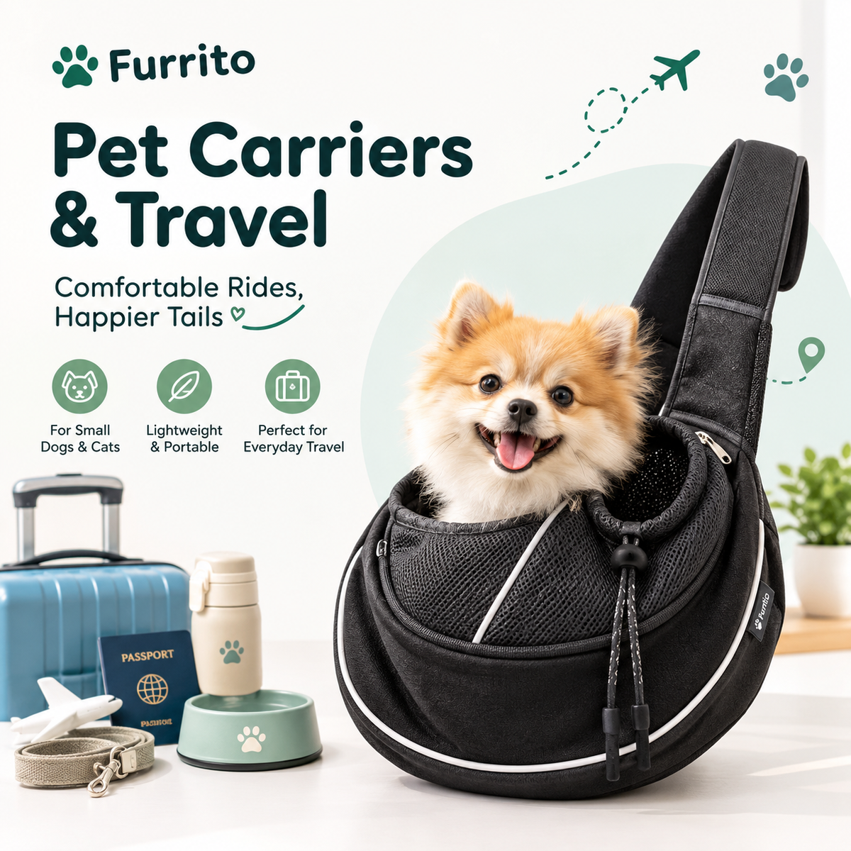 Pet Carriers & Travel