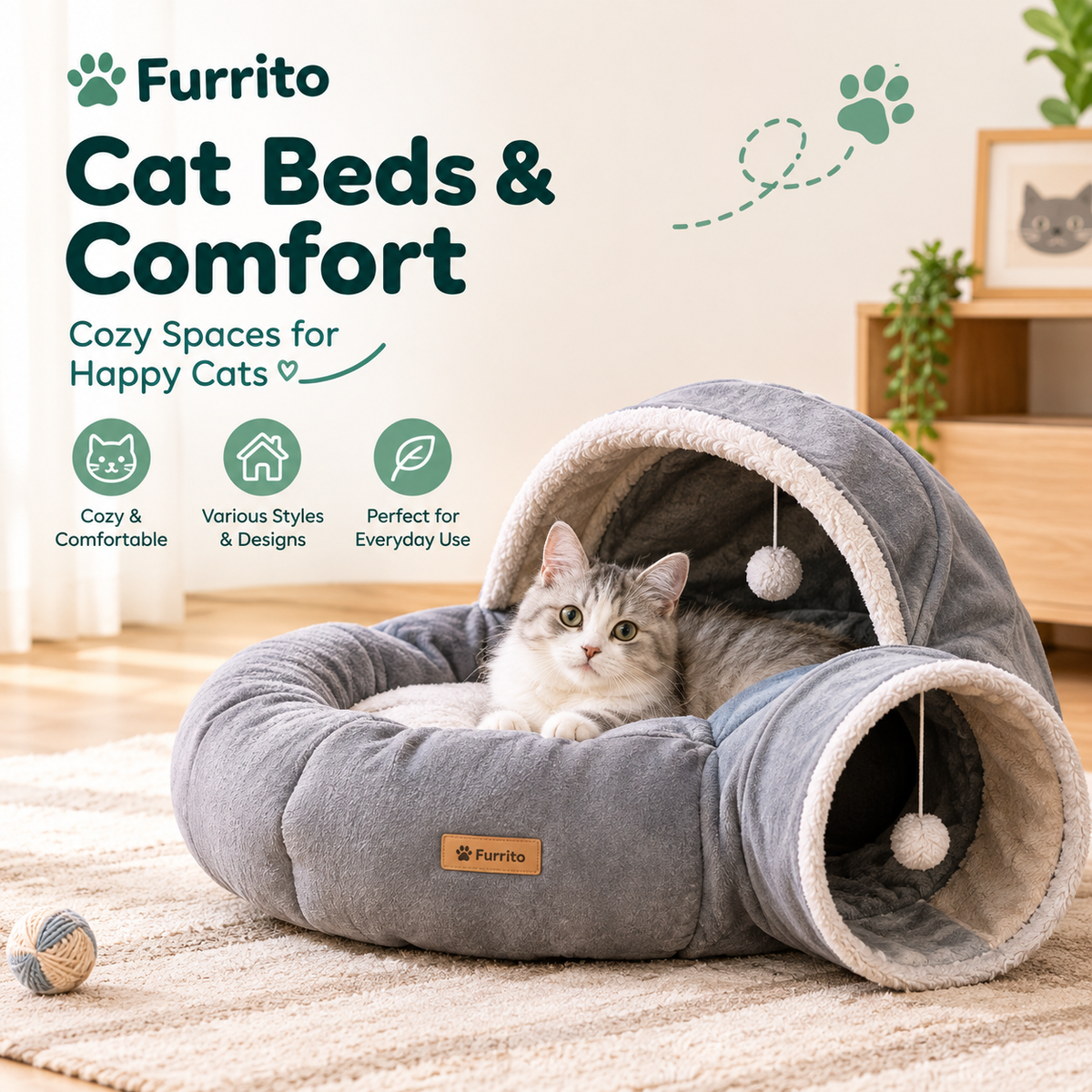 Cat Beds & Comfort